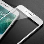 Wholesale iPhone 8 Plus / 7 Plus / 6S Plus / 6 Plus HD Tempered Glass Full Glue Screen Protector (White Edge)